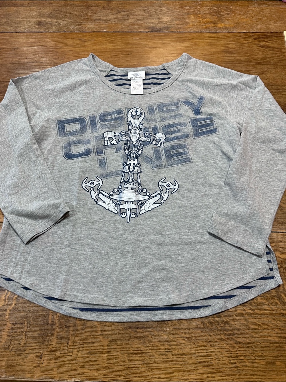 Disney Cruise Line women’s XL Star Wars day at Sea lightweight sweatshirt